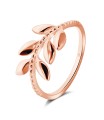 Olive leaves Silver Ring NSR-2604